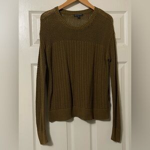 Banana Republic Khaki Knit Pullover